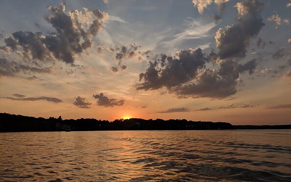 Sonenuntergang am Heiligen See Potsdam, Foto: Antje Tischer, Lizenz: TMB Tourismus-Marketing Brandenburg GmbH
