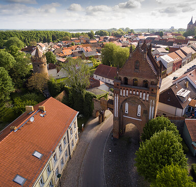 Stadtmauer Gransee mit Ruppiner Tor