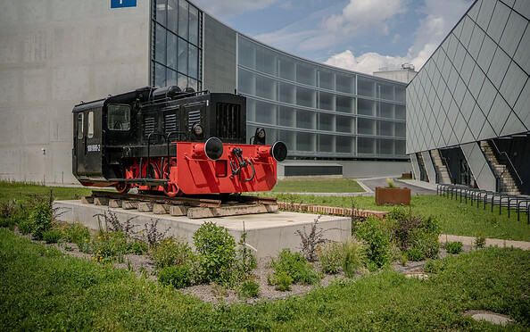 Historische Lokomotive Bernau, Foto: Michél Schmidt, Lizenz: BeSt Bernauer Stadtmarketing GmbH