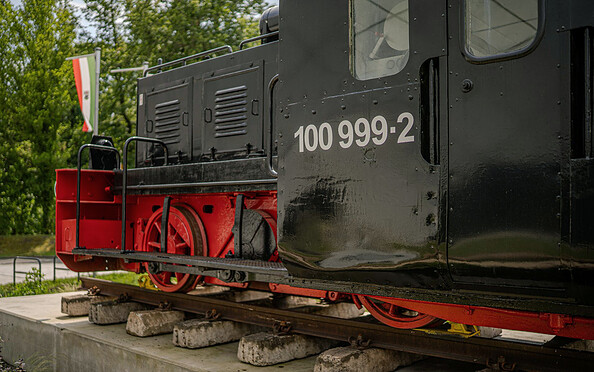 Historische Lokomotive Bernau, Foto: Michél Schmidt, Lizenz: BeSt Bernauer Stadtmarketing GmbH