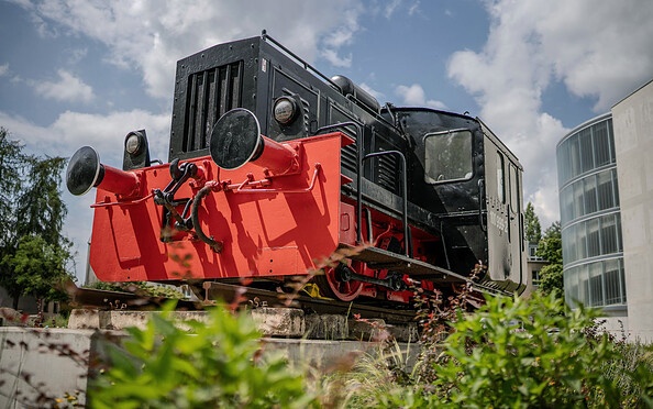 Historische Lokomotive Bernau, Foto: Michél Schmidt, Lizenz: BeSt Bernauer Stadtmarketing GmbH