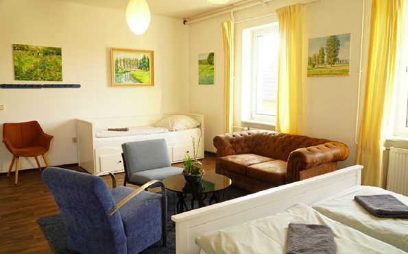 Bedroom with Lounge Area, Foto: David Kaiser