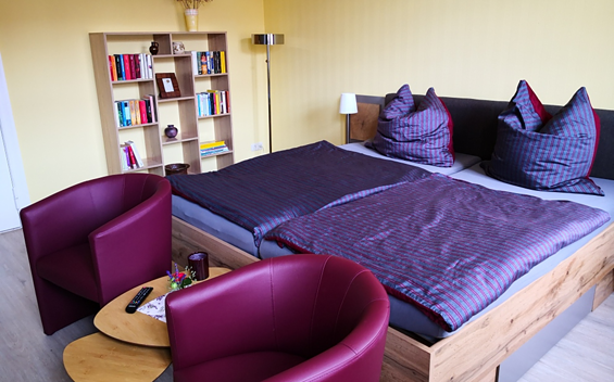 Schlafzimmer, Foto: C. Borchert, Lizenz: Tourismusverband Prignitz e.V.