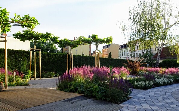 View into the garden, Foto: Doreen Lachmann, Lizenz: Studio "aHoy"