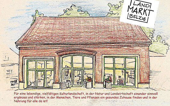 Hofladen Bad Belzig, Foto: LandMarktBelzig eG, Lizenz: LandMarktBelzig eG