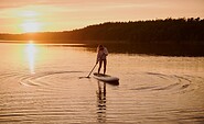 SUP auf dem Rudower See, Foto: Noel Richter, Lizenz: Tourismusverband Prignitz