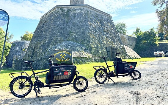 Electric cargo bikes, Foto: Stephen Ruebsam