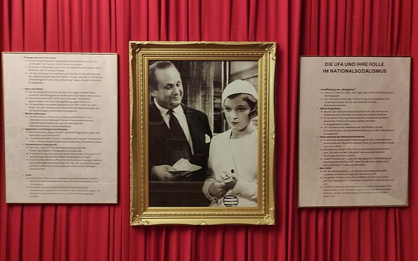 Exhibition at the Lausitz Cultural Castle Film Museum, Foto: Ariane Rykov, Lizenz: KULTURSCHLOSS LAUSITZ - Institut Romy Schneider Archiv &amp; Museum e.V.