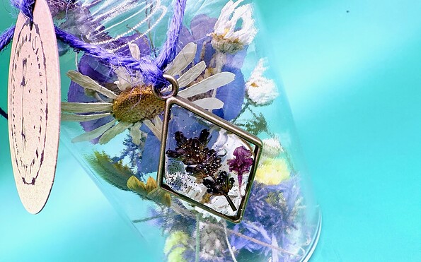 Blüten im Glas, Foto: Kathrin Hagendorf, Lizenz: Kathrin Hagendorf