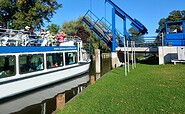 Dahme-Schifffahrt-Teupitz, Zugbrücke in Groß Köris, Foto: Dahme Schifffahrt Teupitz, Lizenz: Dahme Schifffahrt Teupitz