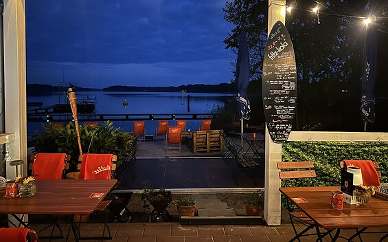 Beach Bar im Strandbad Storkow, Foto: Tourismusverein Scharmützelsee e.V.