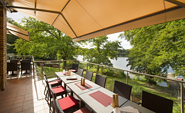 Terrasse, Foto: Seehotel Ichlim, Lizenz: Tourismusverband Prignitz
