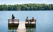 Pause am Wirchensee im Schlaubetal, Foto: Florian Läufer, Lizenz: Seenland Oder-Spree