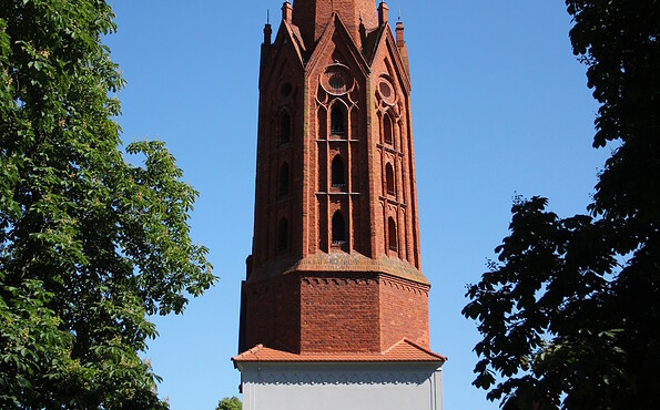 Schinkelturm in Letschin im Oderbruch, Foto: Katrin Riegel, Lizenz: Seenland Oder-Spree