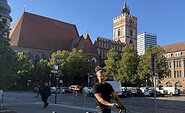E-cargo bike from the German-Polish Tourist Information Office in Frankfurt (Oder), Foto: Kalko
