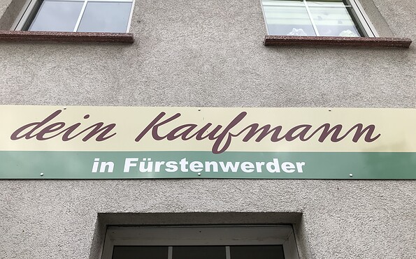 Dein Kaufmann Fürstenwerder Außenansicht, Foto: Anet Hoppe
