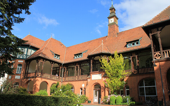 Die heutige Reha-Klinik wurde als Lungenheilstätte erbaut, Foto: Bansen-Wittig