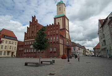 Rathaus Wittstock (Dosse), Foto: terra press Berlin