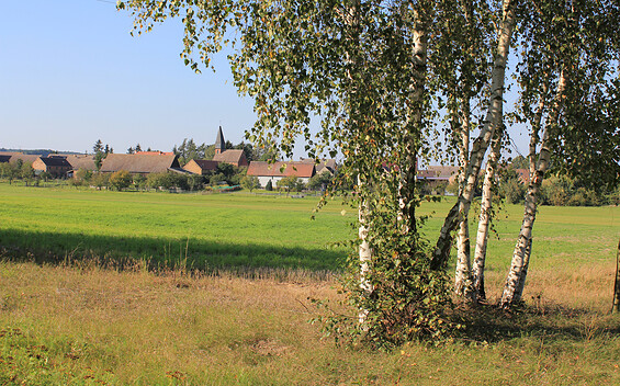 Blick auf Lühnsdorf, Foto: Bansen-Wittig
