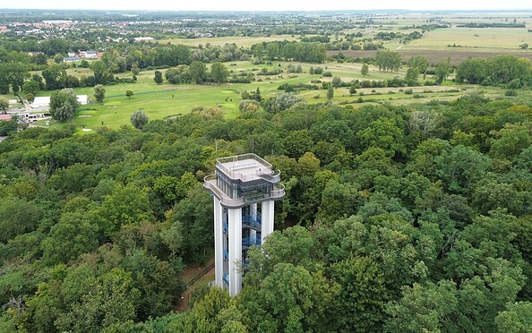 Aussichtsturm Slubice, Foto: Marie Kessler, Lizenz: Seenland Oder-Spree e.V.