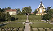 Klostergarten Neuzelle , Foto: Steffen Lehmann, Lizenz: TMB-Fotoarchiv