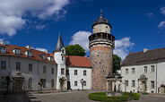 Innenhof vom Schloss Wiesenburg, Foto: Bansen-Wittig