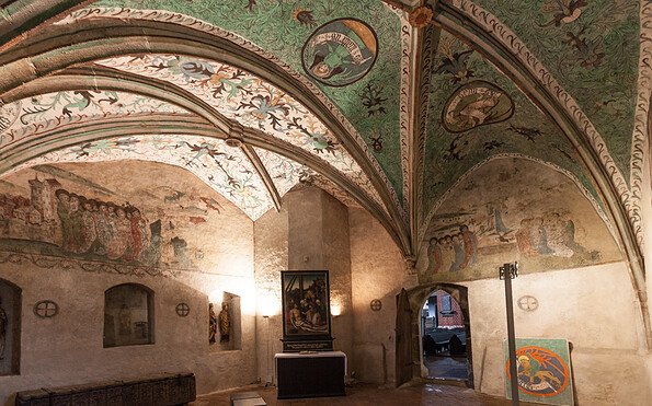 Nikolaikirche Jüterbog - Taufkapelle mit Tetzelkasten, Foto: J. Marzecki