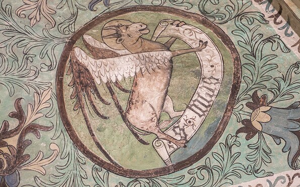 Deckenmalerei in der Kapelle, Foto: TMB-Fotoarchiv/Steffen Lehmann