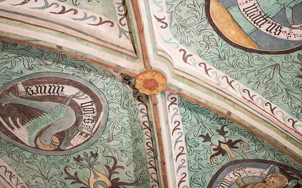 Deckenmalerei in der Kapelle, Foto: TMB-Fotoarchiv/Steffen Lehmann