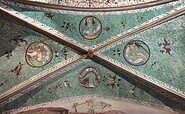 Deckenmalerei in der Kapelle, Foto: Heike Schulze