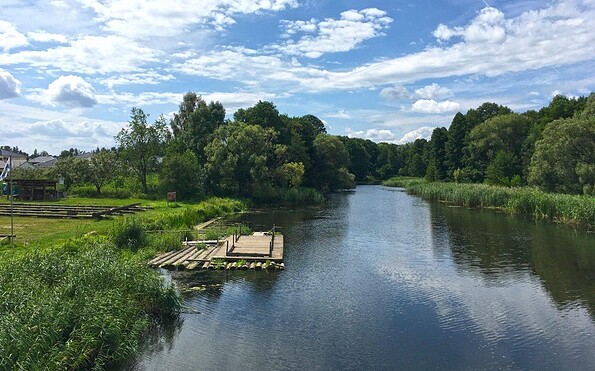 Floßplatz Finowfurt am Finowkanal, Foto:  Gemeinde Schorfheide, Anke Bielig