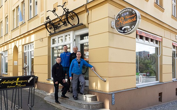 Fahrrad Rentsch, Foto: Mike Alter