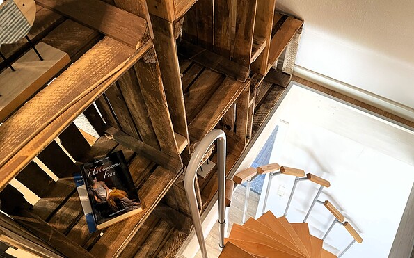 Wendeltreppe , Foto: Ulrike Haselbauer, Lizenz: Tourismusverband Lausitzer Seenland e.V.