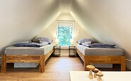 Schlafzimmer im Obergeschoss, Foto: Ulrike Haselbauer, Lizenz: Tourismusverband Lausitzer Seenland e.V.
