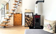 Wood-burning stove for cosy evenings, Foto: Ulrike Haselbauer, Lizenz: Tourismusverband Lausitzer Seenland e.V.
