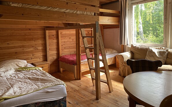 Kulturium Warthe - Zimmerbeispiel, Foto: Anet Hoppe, Lizenz: TMU Tourismus Marketing Uckermark GmbH