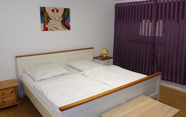 Ferienwohnung "Olaf" - Schlafzimmer, Foto: Cornelia Hoth, Lizenz: Cornelia Hoth
