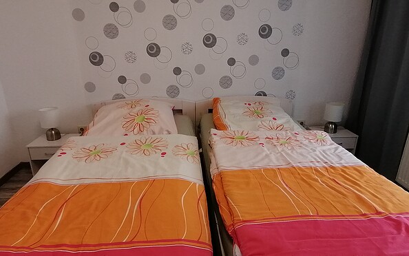 Holiday home "Lutz" - bedroom, Foto: Cornelia Hoth, Lizenz: Cornelia Hoth