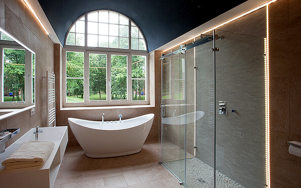 Parkresidenz Lychen, bathroom, Foto:  S. Kühn, Lizenz:  S. Kühn