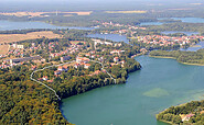 Town Lychen, aerial view, Foto:  S. Kühn, Lizenz:  S. Kühn