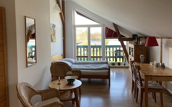 Hof Kokurin, Wohnzimmer, Foto: Heike Gollin, Lizenz: Heike Gollin