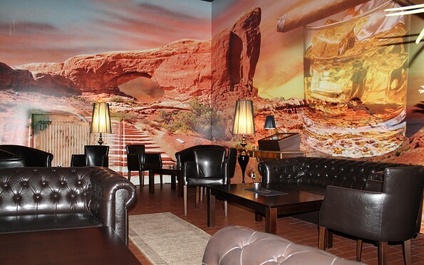 Raucherlounge im Speicher No. 1, Foto: Michael Rimpler, Lizenz: Grande Automaten Lausitz GmbH &amp; Co. KG