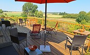 Blick von der Hochterrasse, Refugium Uckermark, Foto: Grigori Katsakoulis, Lizenz: Grigori Katsakoulis
