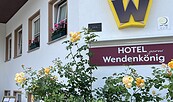 Hotel Wendenkönig, Blick aus dem Garten, Foto: Christine Henning-Schiewe, Lizenz: Christine Henning-Schiewe