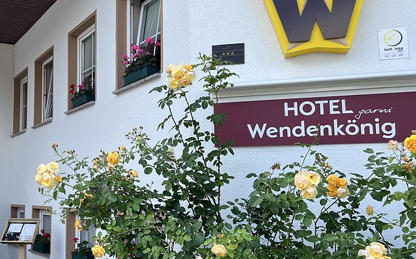 View from the garden, Foto: Christine Henning-Schiewe, Lizenz: Prenzlauer Hotelbetriebsgesellschaft mbH – Hotel Wendenkönig garni