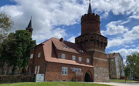 Pension Mitteltorturm Prenzlau, Foto: Anet Hoppe, Lizenz: TMU GmbH