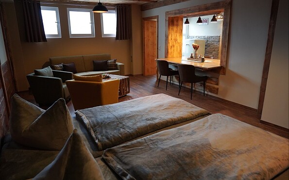 Ferienwohnung Schlafzimmer, Foto: rdspz GmbH &amp; Co. KG, Lizenz: rdspz GmbH &amp; Co. KG