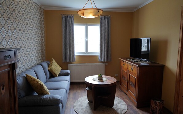 Familienzimmer Wohnbereich, Foto: rdspz GmbH &amp; Co. KG, Lizenz: rdspz GmbH &amp; Co. KG