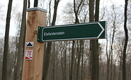Hinweis zum Elefantenstein, Foto: Bansen-Wittig