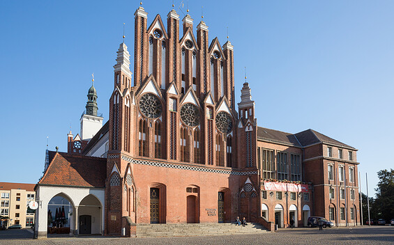 Rathaus Frankfurt (Oder) town hall, Foto: Florian Läufer, Lizenz: Seenland Oder-Spree